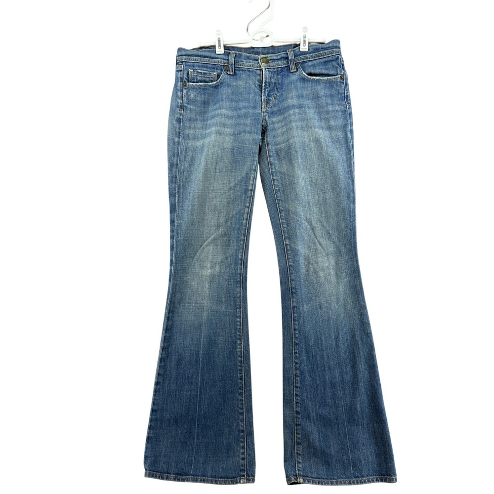 Citizens of Humanity Distressed Naomi 065 Low Waist Flare Women's‎ Size 27